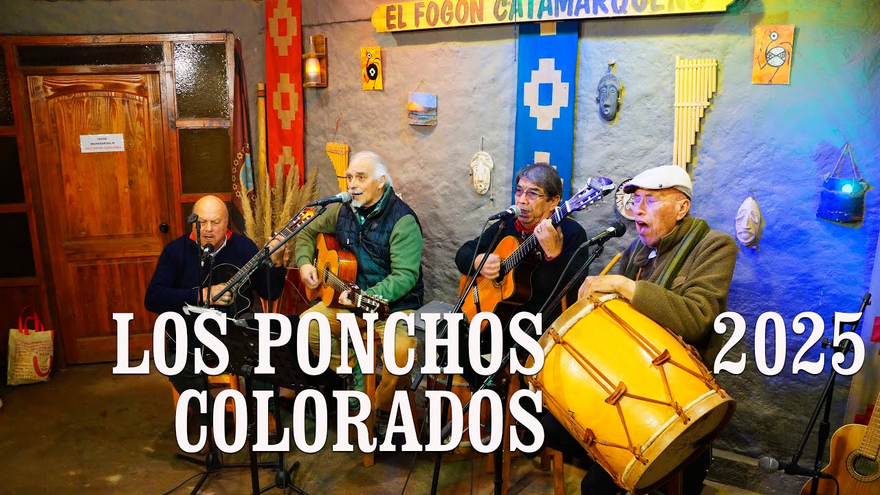 LOS PONCHOS COLORADOS 2025