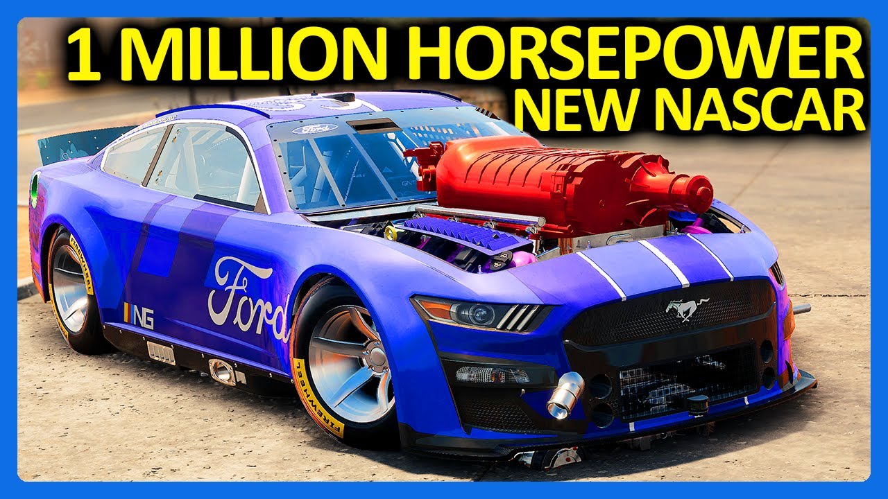 Я построил NASCAR мощностью 1 000 000 лошадиных сил в Car Mechanic Simulator