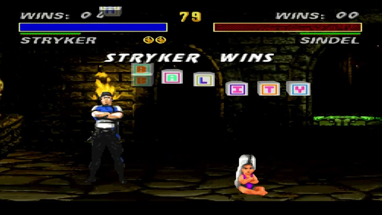 Mortal Kombat Legacy Collection Mortal Kombat 3 SNES Version Stryker Babality