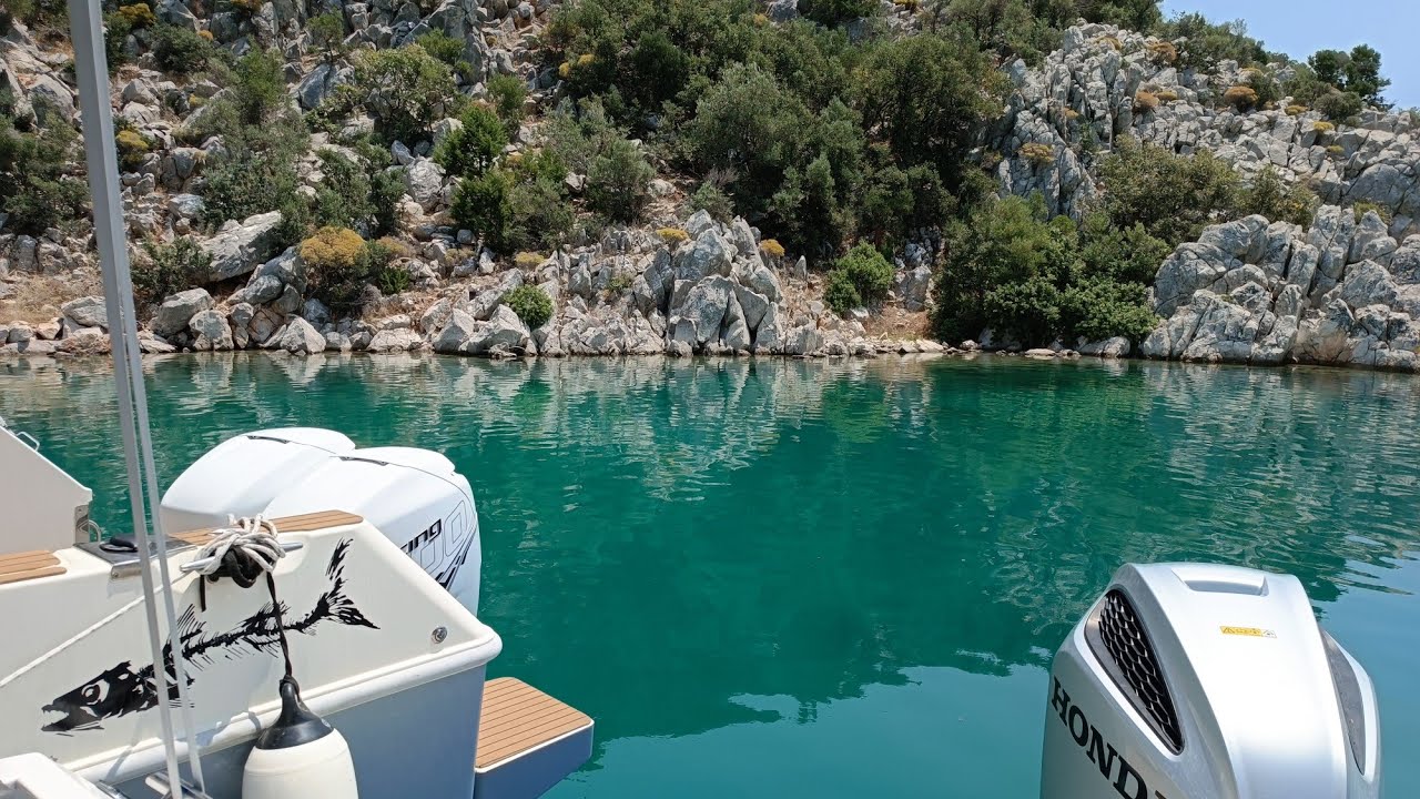 En eğlenceli seyirimiz 🛥️ Tekne ile Cılga, Taşada, Kırmızı balık avı ve Deniz keyfi
