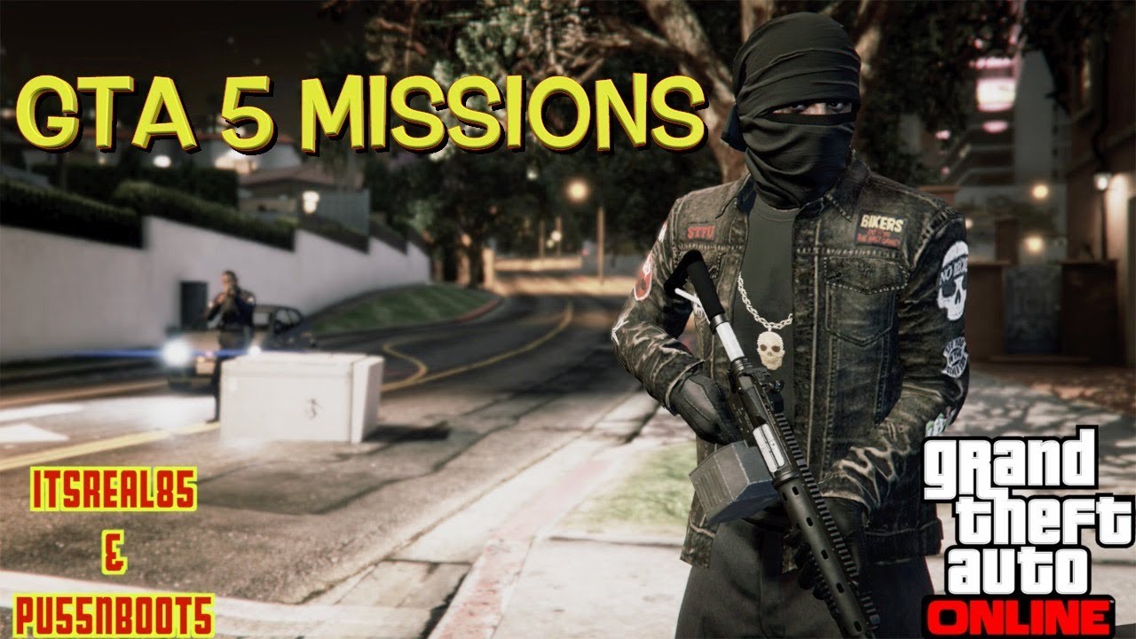 СЕТЕВЫЕ МИССИИ GTA 5 С PU55NBOOT5