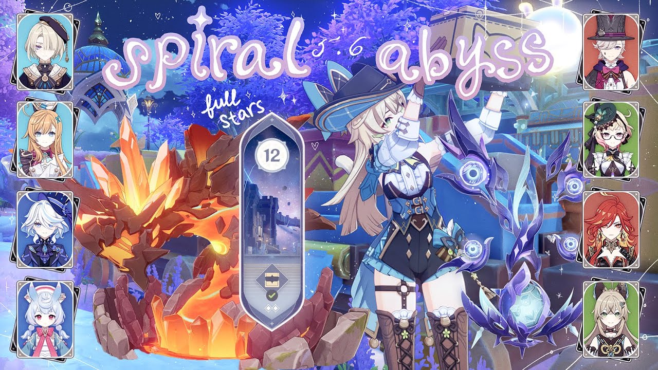 new spiral abyss 5.6 🫧𓍢ִ໋🌷͙֒ freminet & lyney dps ❄️🪄🔥my aesthetic over meta teams🐈🏹⋆𐙚₊˚⊹💉⋆౨ৎ˚⟡˖ ࣪