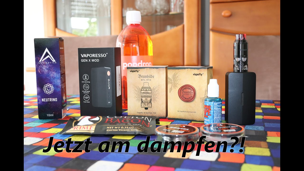 Jetzt auch noch am dampfen? | Vorstellung meines Dampfersetups