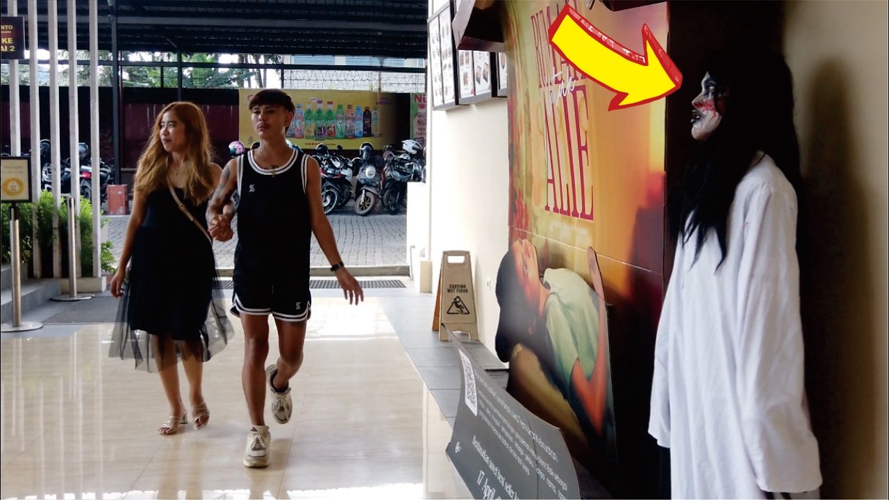 Prank Hantu Kuntilanak di Bioskop..!!