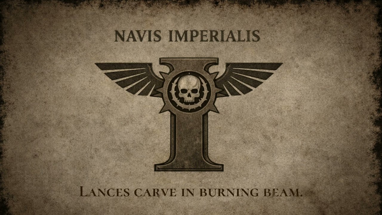 Imperial Navy – VOID MARCH (Reforged) | Warhammer 40K Navis Imperialis Battle Hymn