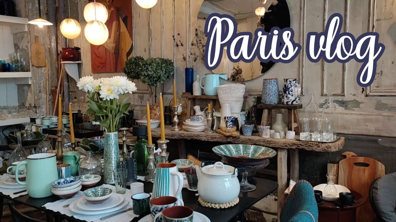 パリで見つけた素敵なお店。 暮らしの美学