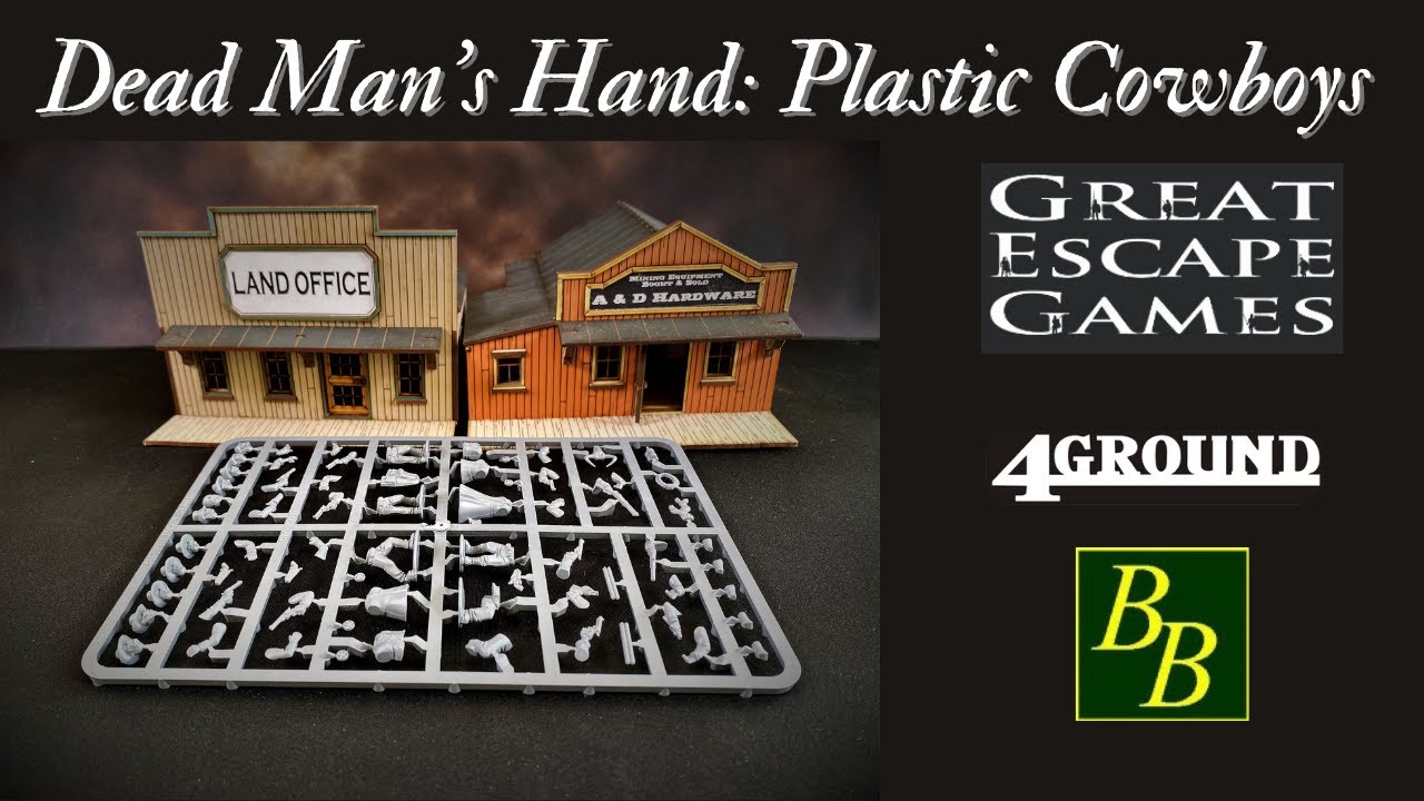 Dead Man's Hand: Plastic Cowboys by Great Escape Games Preview