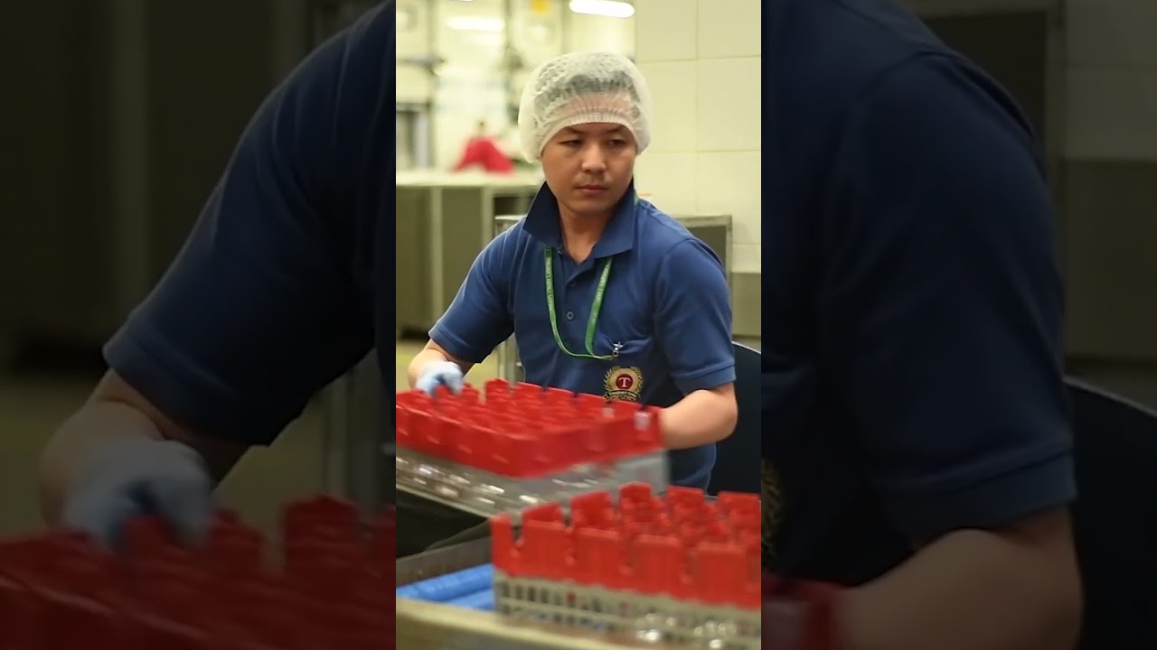 This flight catering facility cleans 3 million pieces of tableware everyday. #deepclean #cleaning