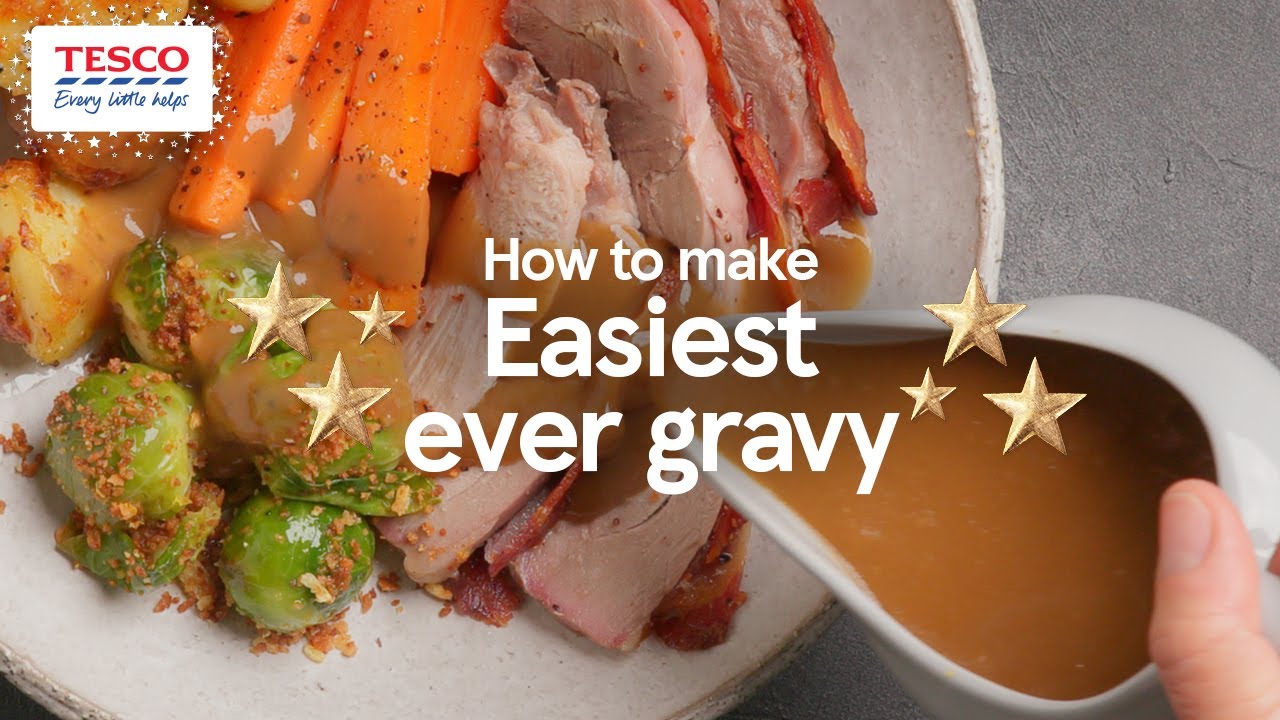 How To Make Our Easiest Ever Gravy | Tesco Food