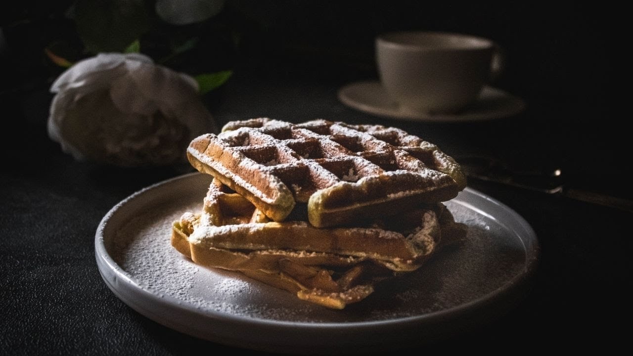 WAFFLE VEGANI | Senza latte e senza uova