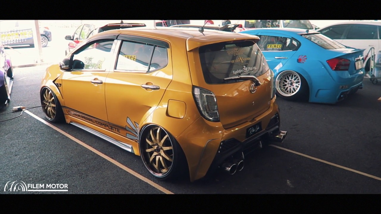 Perodua Axia Stance Custom Wide Body Kit