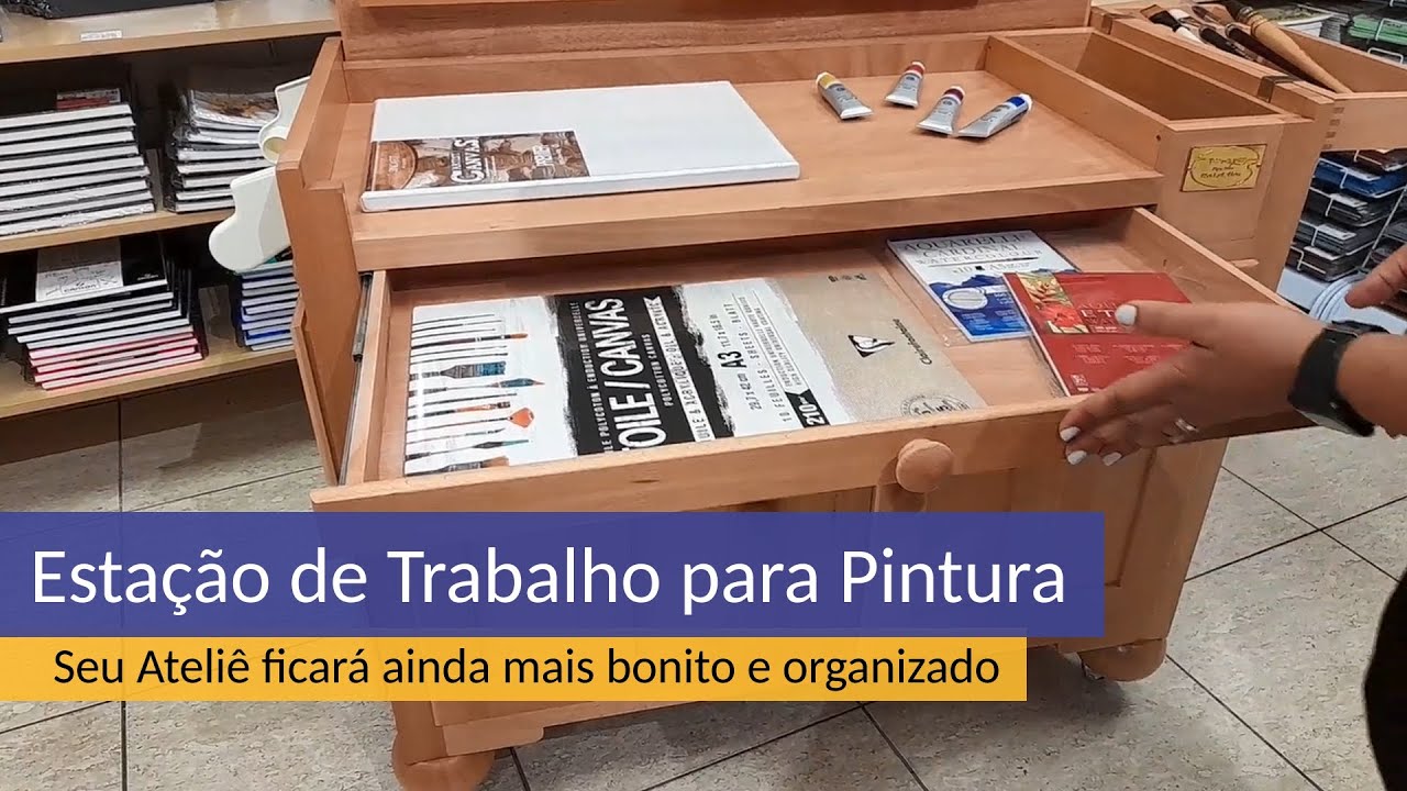 Estação de Trabalho para Artistas e Ateliê
