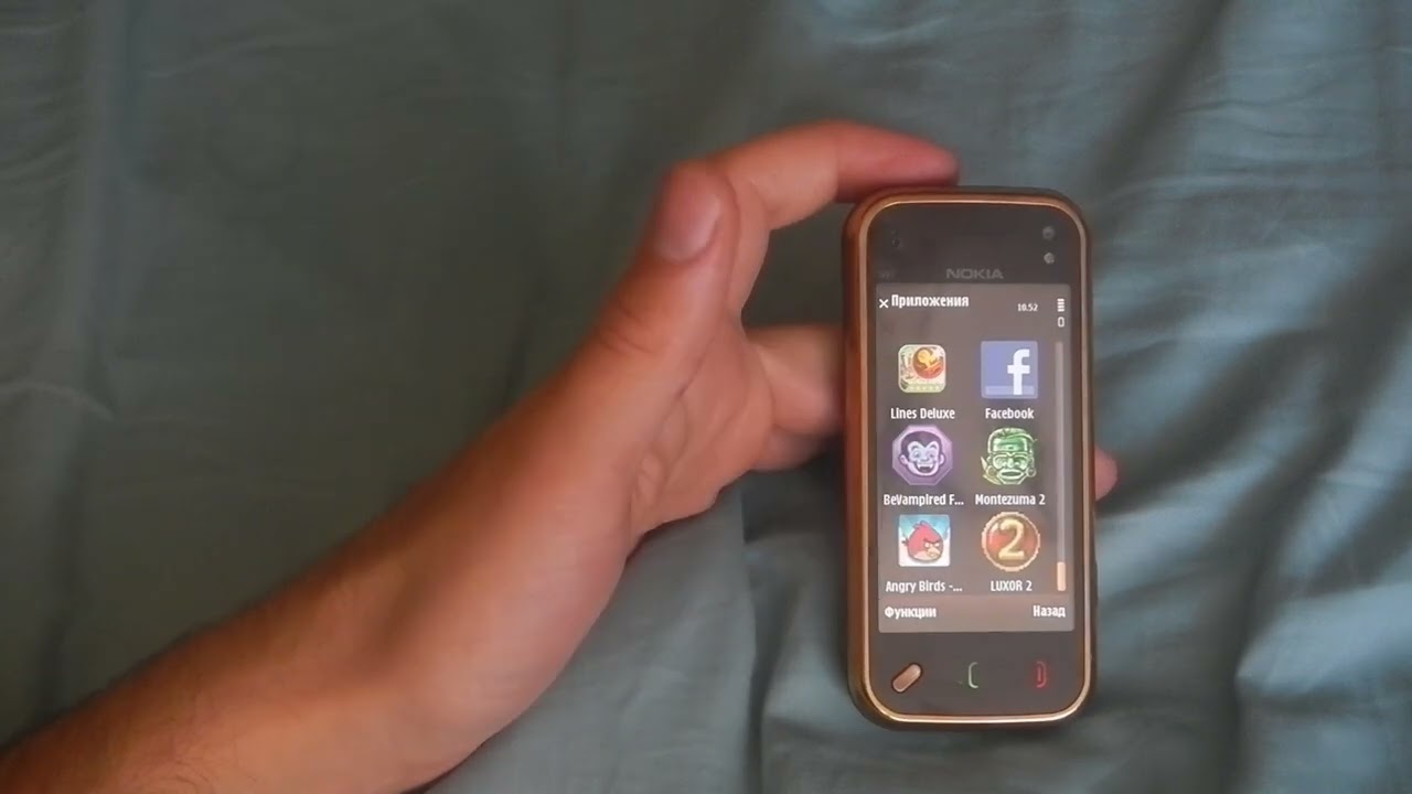 Обзор ретро телефона Нокиа н97 (nokia n 97) + несколько ретро игр.
