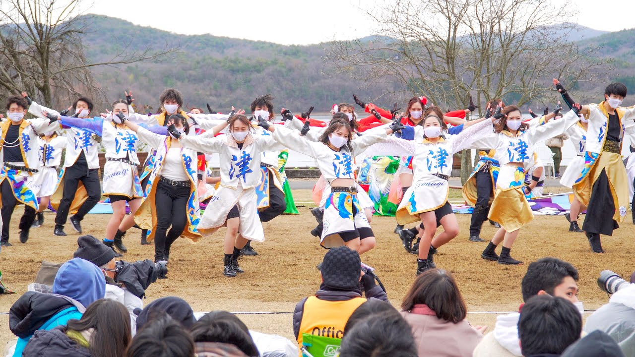 [4K] 津凪-tsunagi-　犬山踊芸祭 2021 2日目 中央広場メイン会場 (中央)