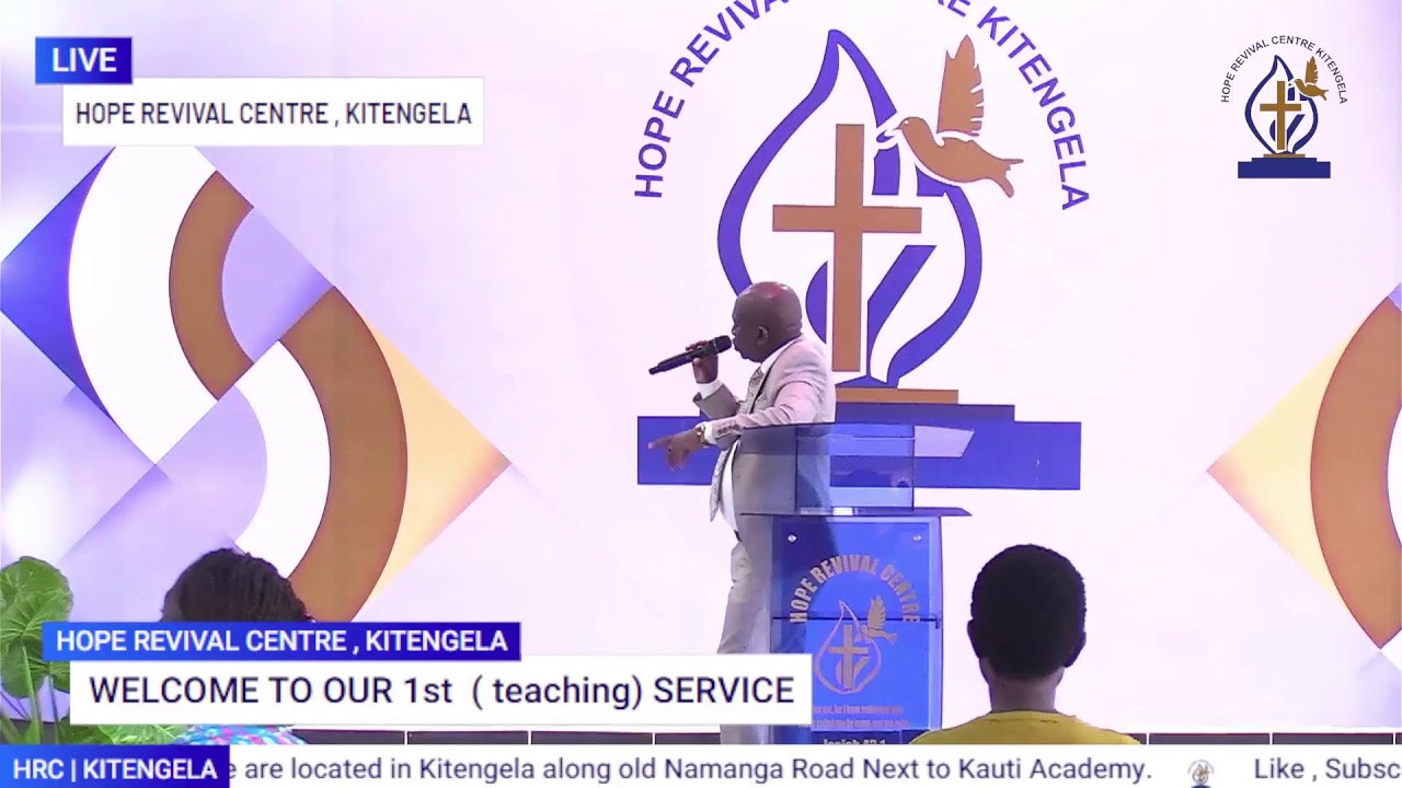 HOPE REVIVAL CENTRE KITENGELA Live Stream