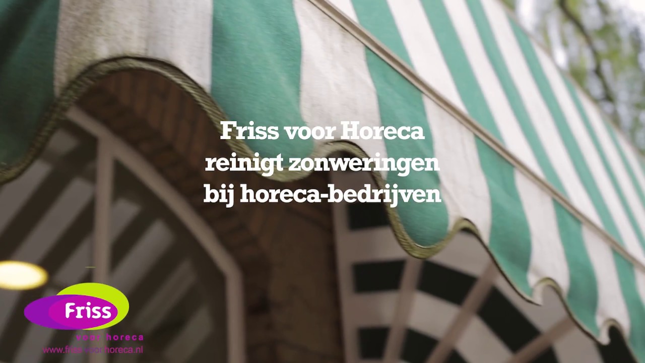 Friss voor Horeca reinigt Markiezen