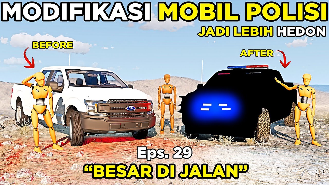 Besar Di Jalan | Eps. 29  -  BeamNG.Drive