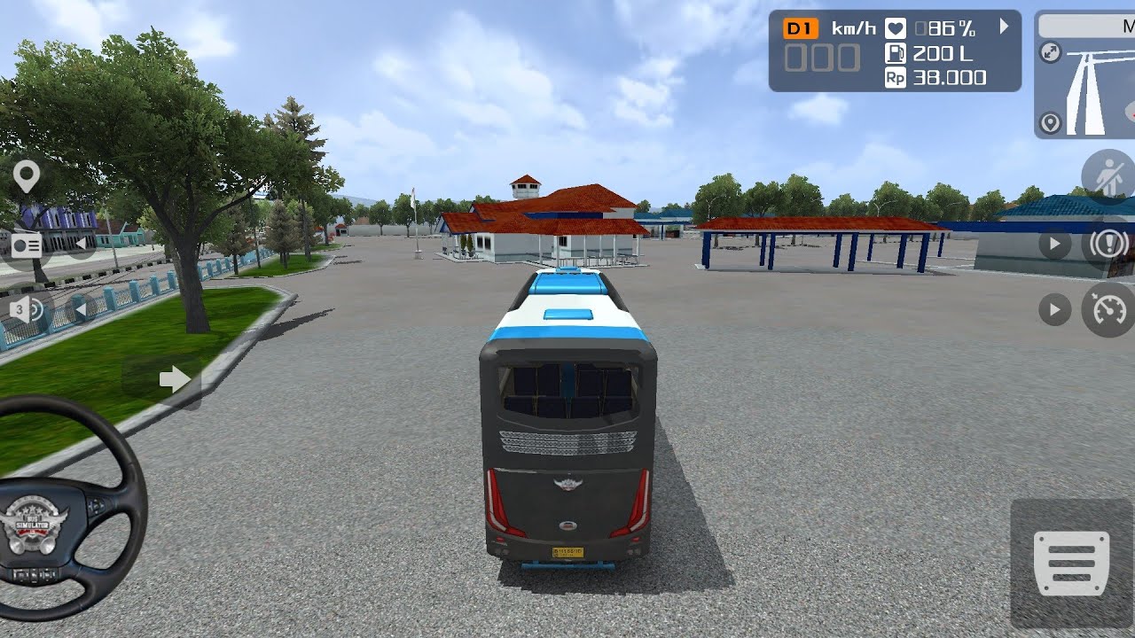 Bus simulator...! 🚍🎮