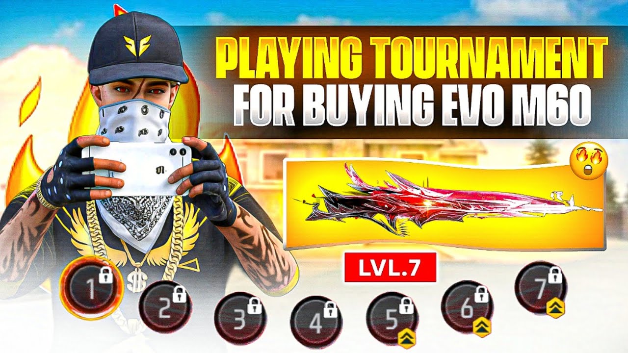 Playing Tournament 🔥 for Buying Evo M60 | Solo Tournament Gameplay | Ep-3
