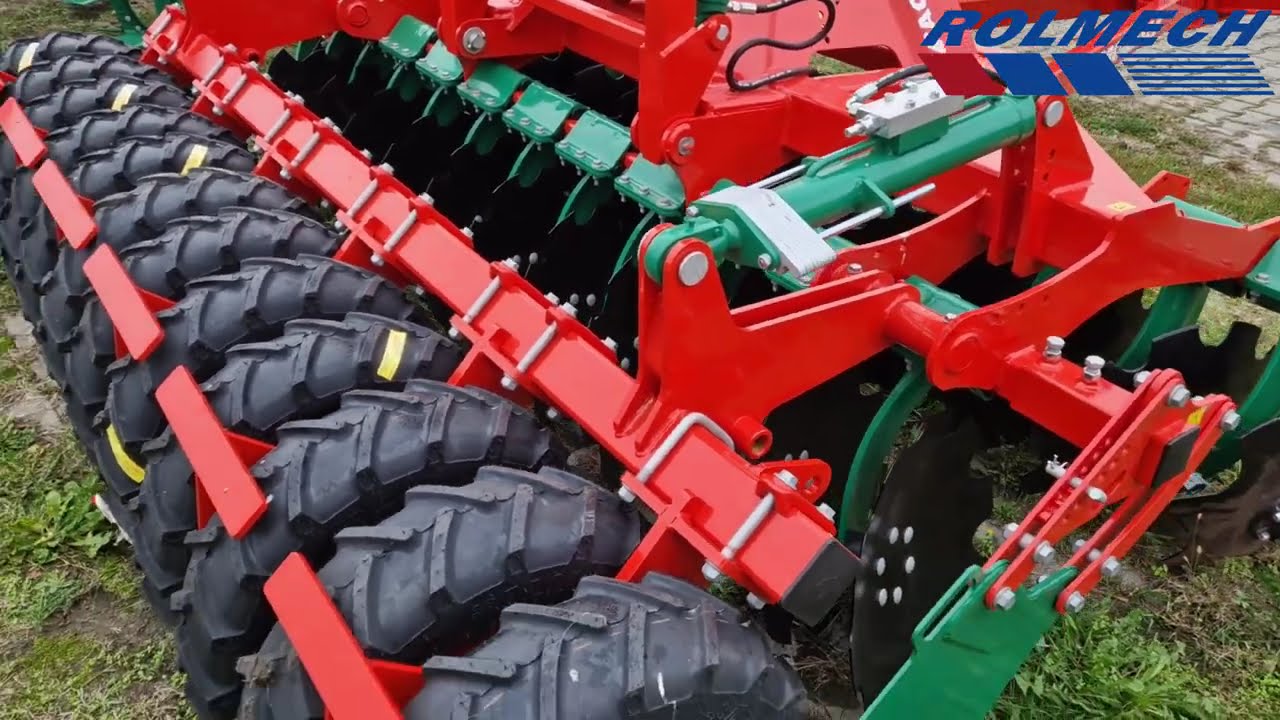 Prezentacja agregatu talerzowego AGRO-MASZ ATO 30 ROLMECH