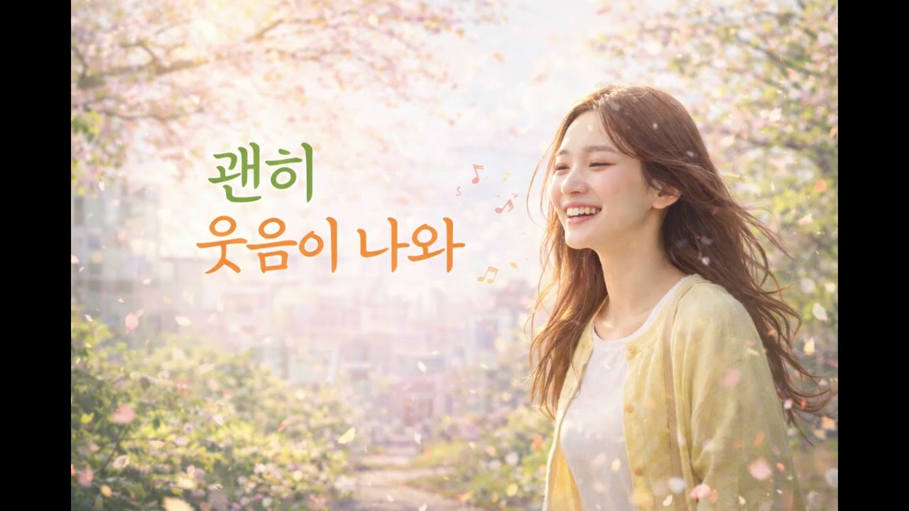 괜히 웃음이 나와 | Spring Indie Pop (Feel-Good Korean Music)