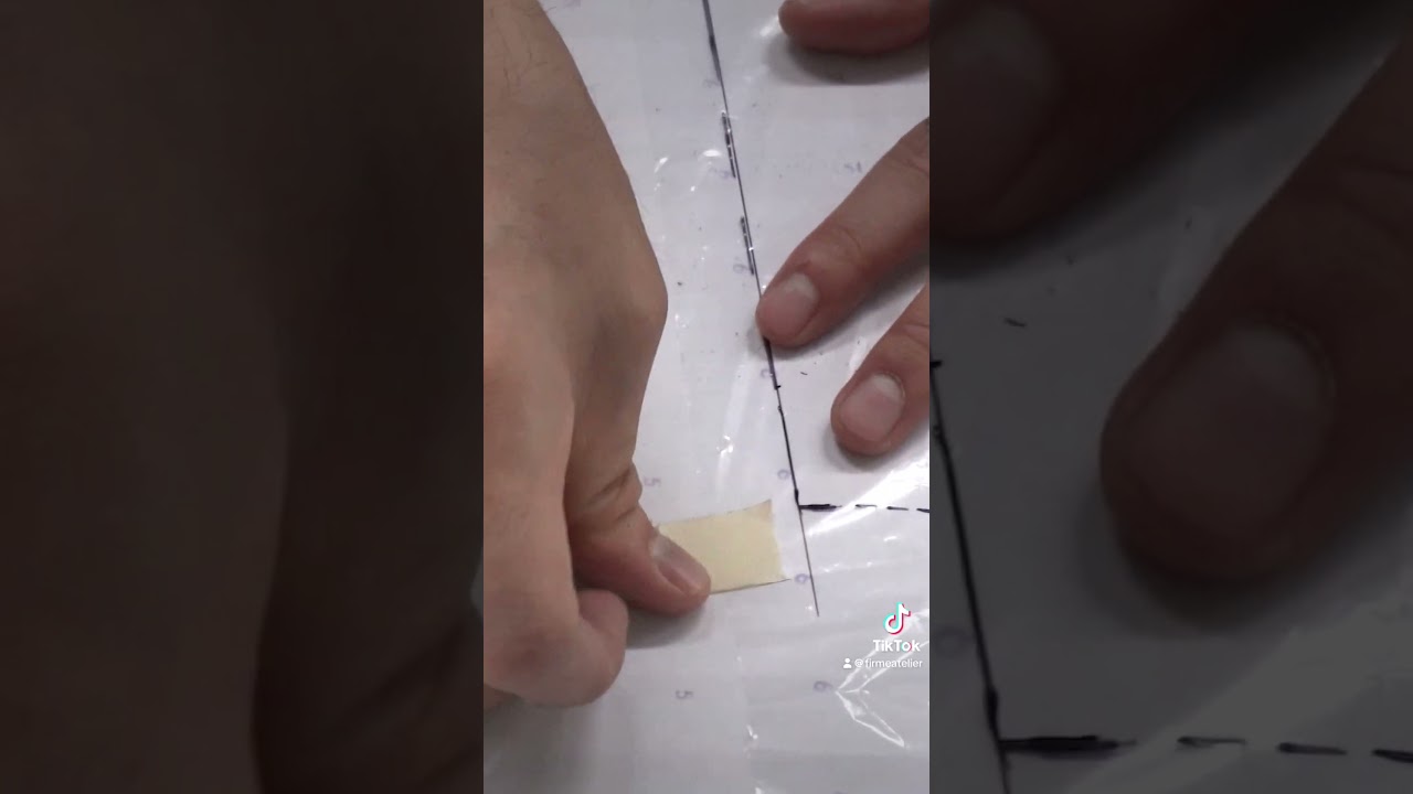 The best way to copy existing garments #fashiondesigner #tailoring #sewing