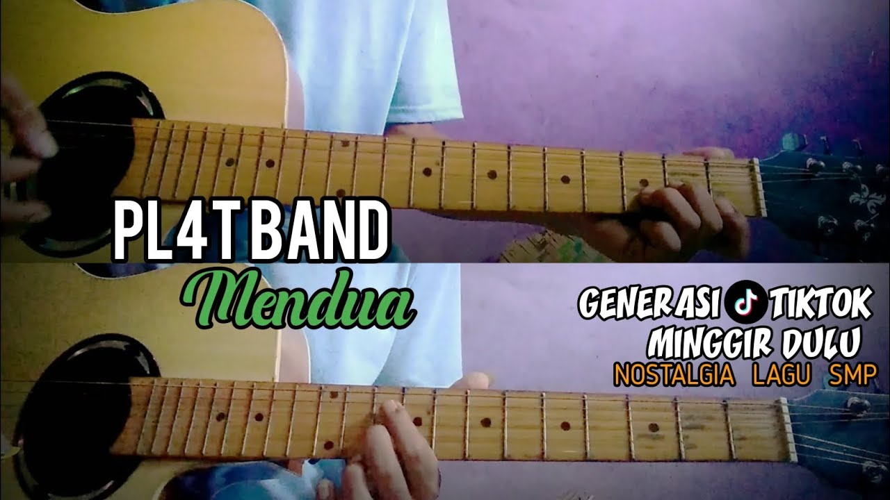 PLAT BAND MENDUA Instrumen Guitar Akustik Cover (No Vocal)
