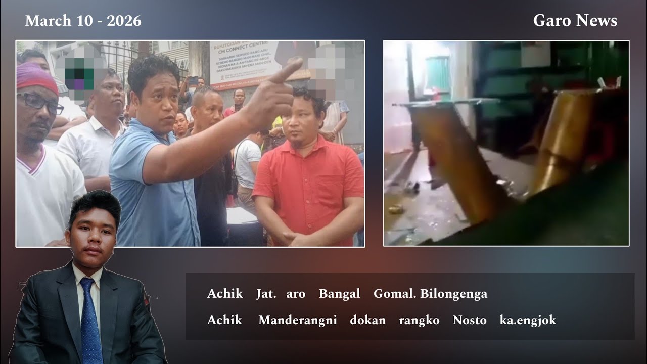 Achik Jat aro Bangal Gomal Bilongenga || Achik Manderangni dokan rangko Nosto ka.a aro Soa || News