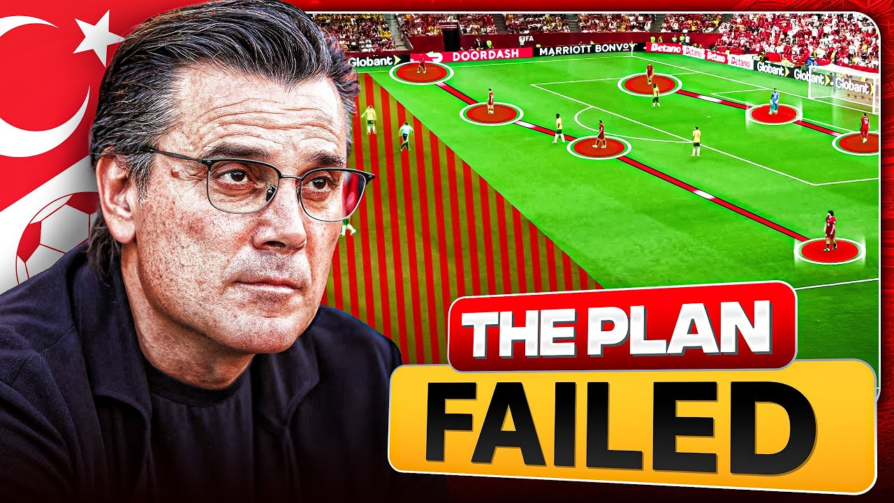 Why Montella&rsquo;s 2-4-2-2 Left Turkey Too Exposed | World Cup Analysis