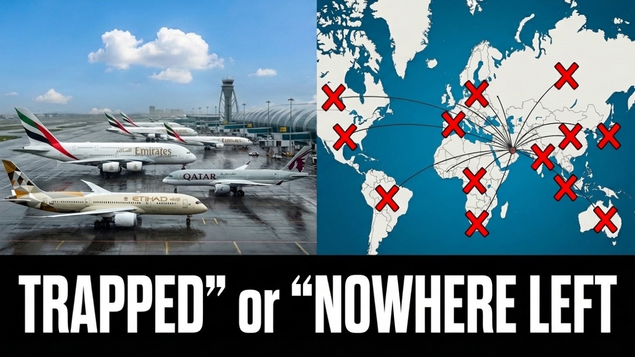 Почему авиакомпания Gulf Airlines оказалась в ловушке, ей больше некуда летать?