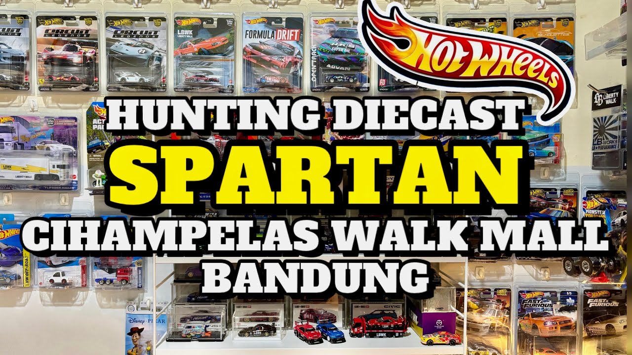 SURGA KOLEKTOR! HUNTING DIECAST & FIGURE DI SPARTAN CIHAMPELAS WALK BANDUNG!🔥