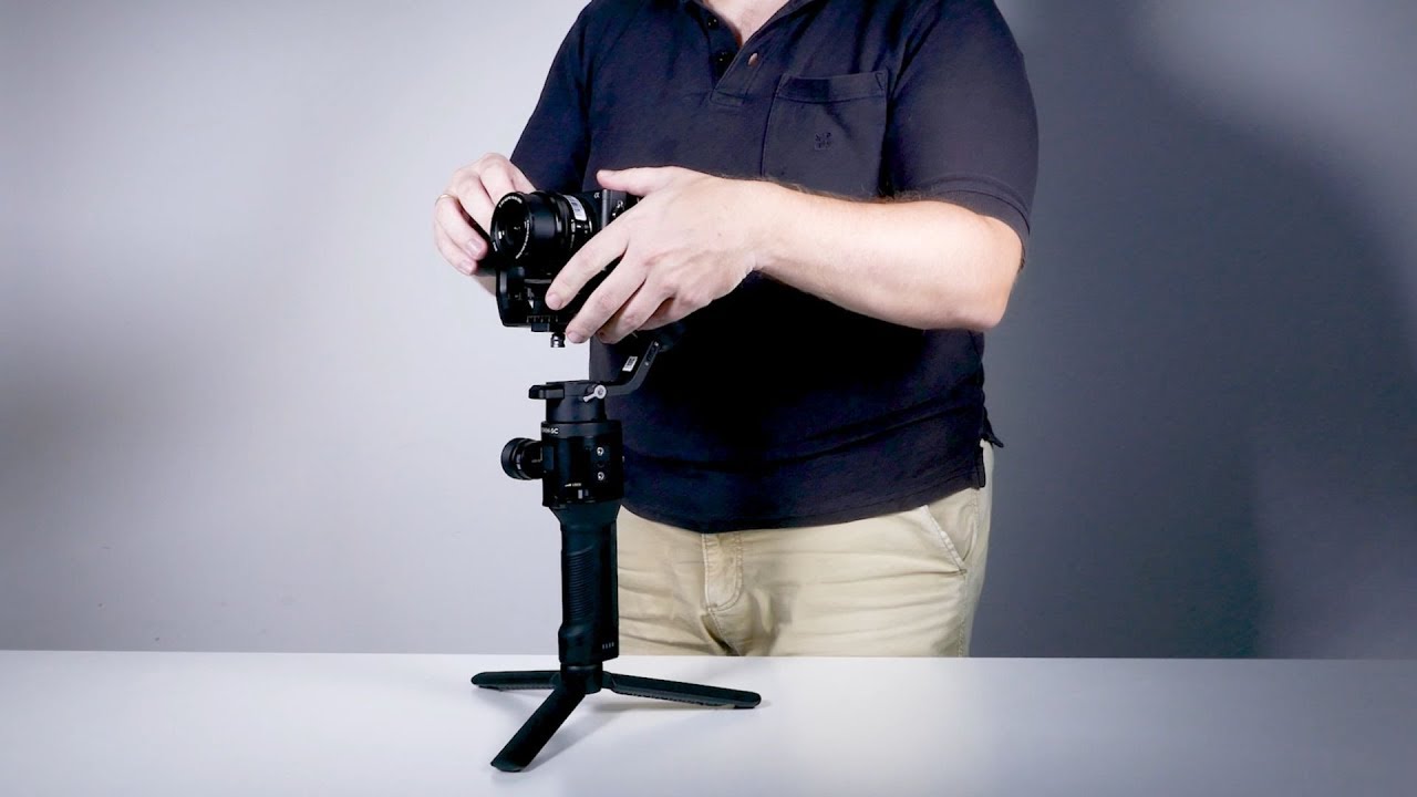 Ronin-SC - How to assemble and balance a Sony A6300