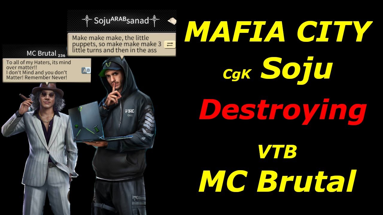 CgK Soju vs Mc Brutal Battle Report | Mafia city game