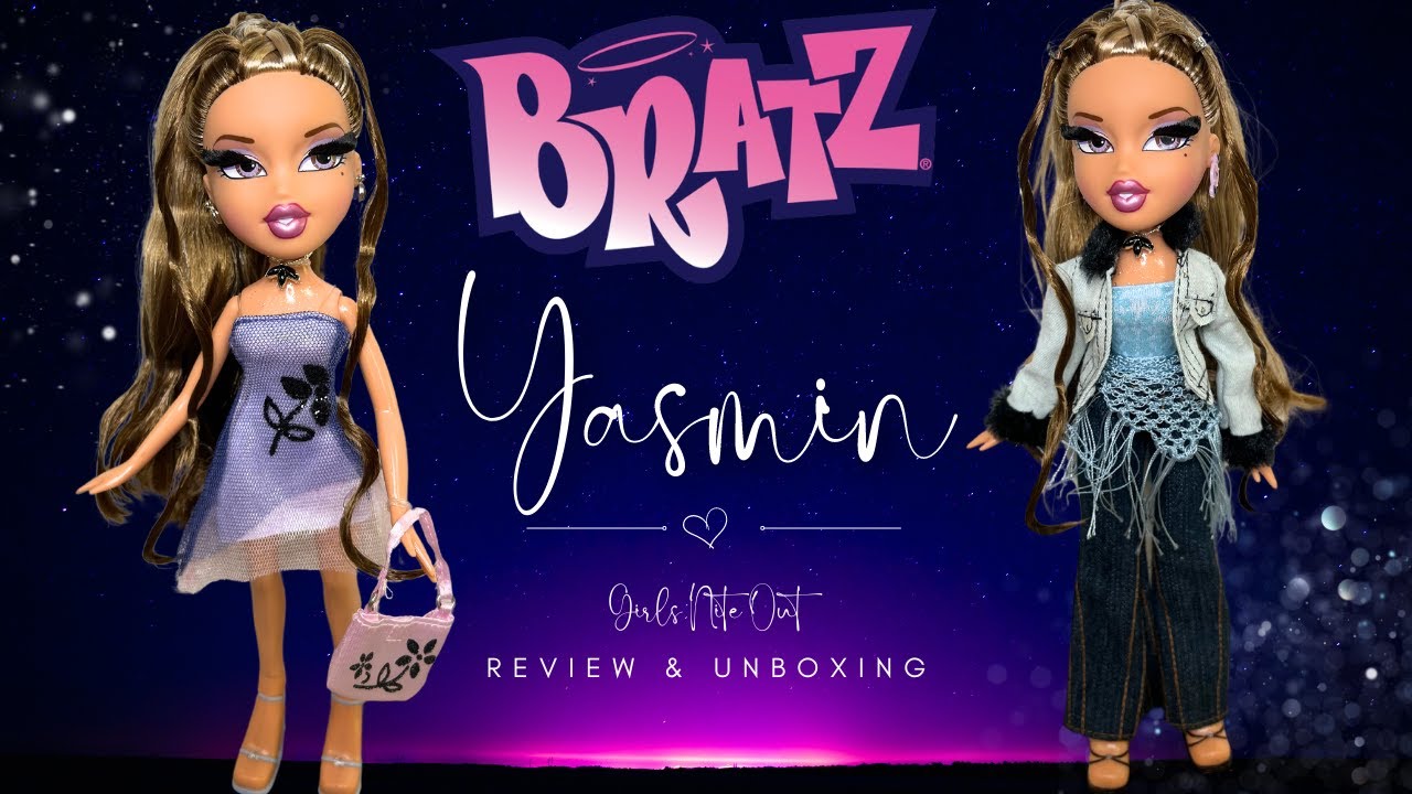 Bratz - Girls Nite Out **Yasmin** Репродукция куклы - Распаковка и обзор