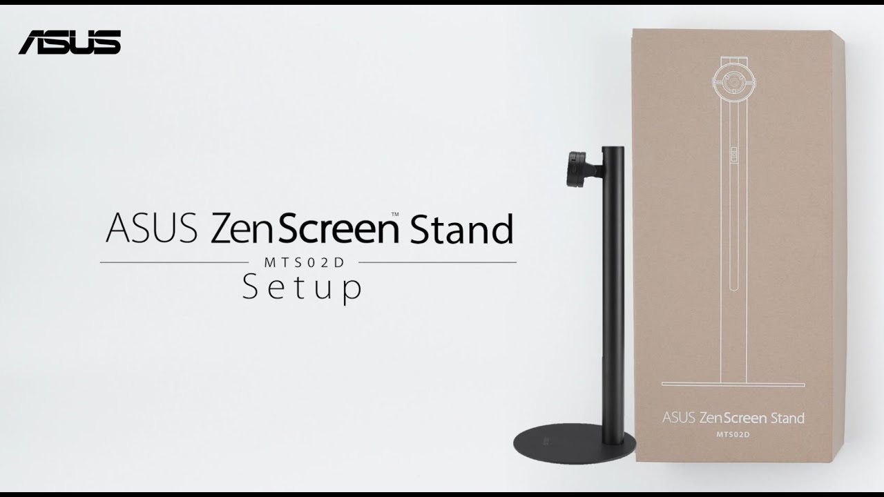 Использование подставки ASUS ZenScreen MTS02D      | ASUS SUPPORT