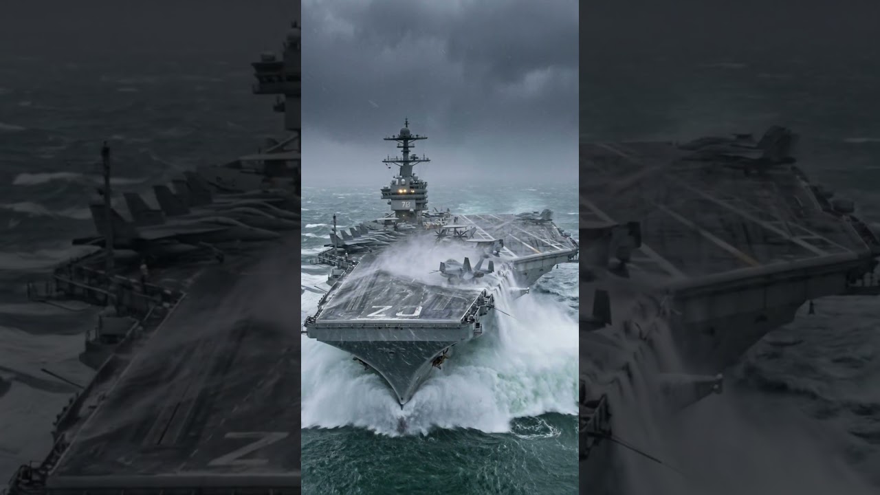 Can a US Aircraft Carrier Survive the Drake Passage? 🤯