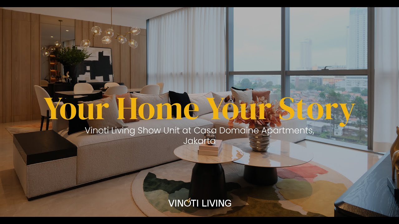 Vinoti Living Show Unit at Casa Domaine Apartments, Jakarta