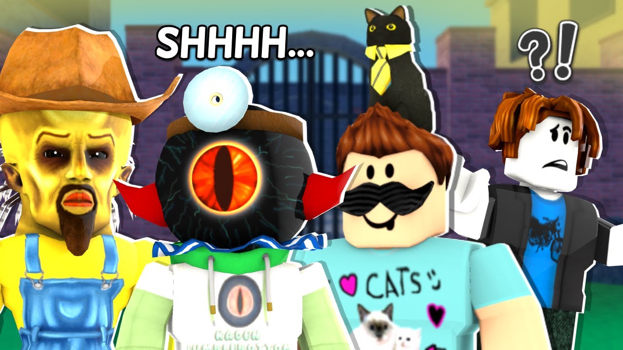 Roblox YouTubers go UNDERCOVER