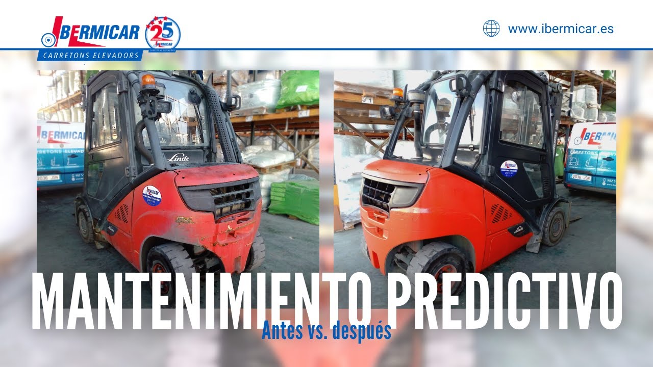 Mantenimiento preventivo: antes vs. después Linde H25 - Ibermicar