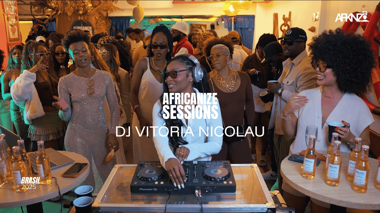 AFRICANIZE SESSIONS | Afrobeats, R&B, Brazilian Funk by DJ VITÓRIA NICOLAU (2025)