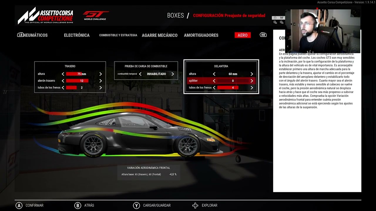 Assetto Corsa Competizione #8: Entre la tormenta.