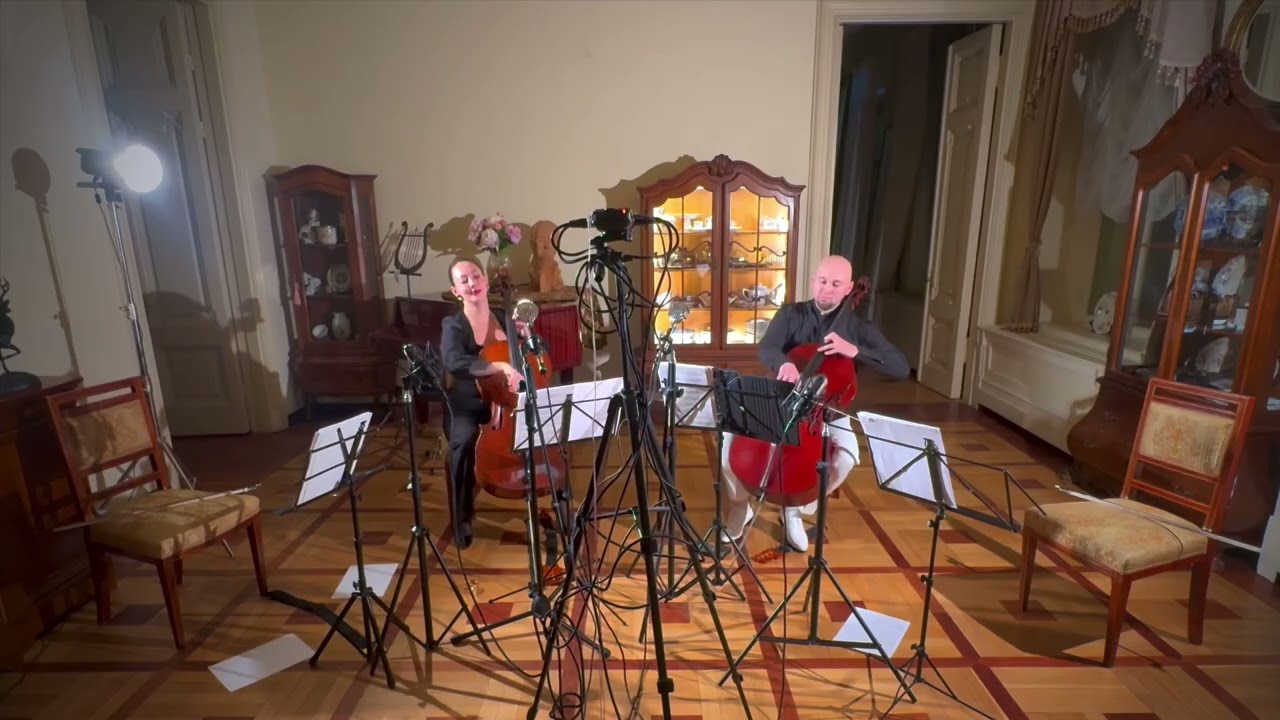 Ж.Б.Баррер - Соната для двух виолончелей соль мажор   J.Barrier-Sonata for two cellos in G