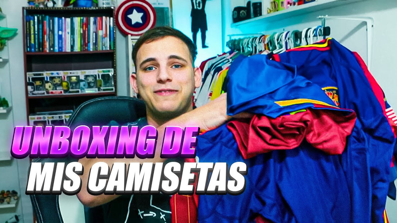 EL UNBOXING DEFINITIVO I MUESTRO TODAS MIS CAMISETAS EN 2024