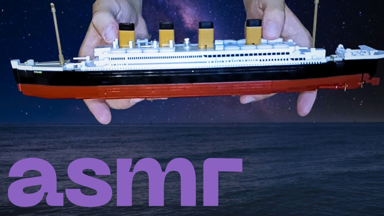 ASMR COBI Titanic Build (Final Part) | Relaxing No Talking Satisfying Sounds