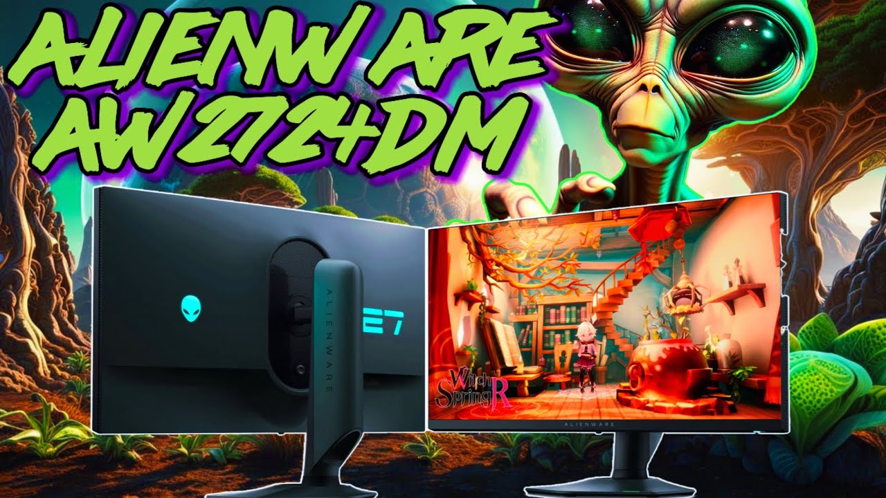 Alieware AW2724DM Gaming Monitor Unboxing Review, is it still good in 2025?