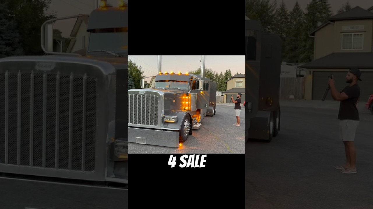 2022 389 Peterbilt 4 sale ‼️ #peterbilt #forsale #custom #lowtrucks #trucking #bigtruck #bigrigs