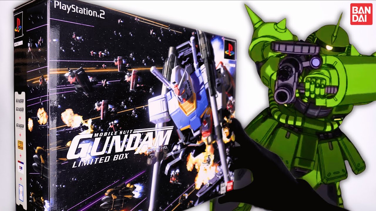 Gundam: Encounters in Space | RARE PS2 Collector’s Edition Unboxing