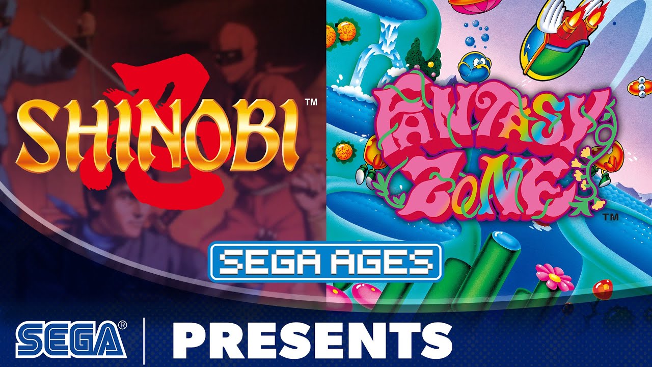 SEGA AGES Shinobi & Fantasy Zone | Launch Trailer
