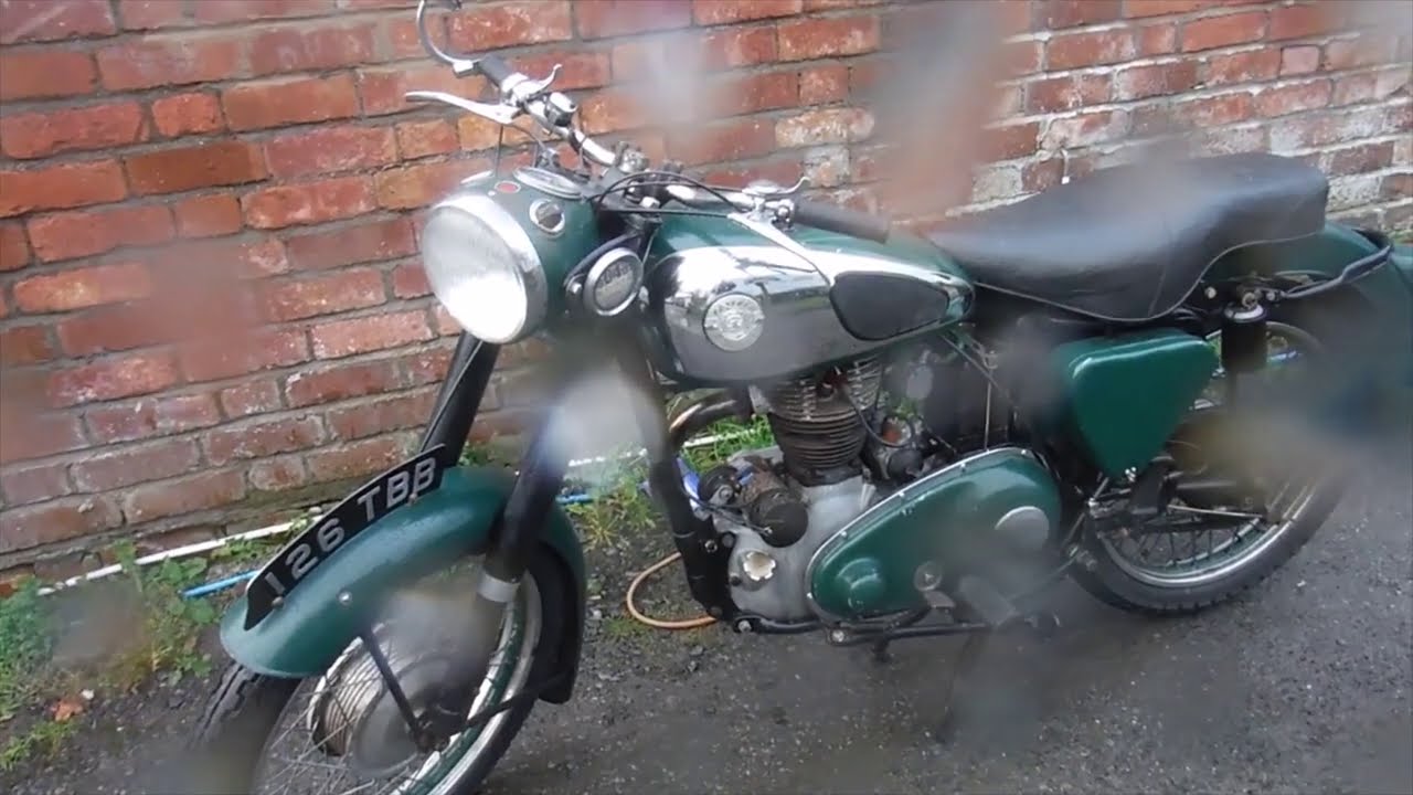 Panther Model 75 350 discussed and ridden after receiving much needed attention.
