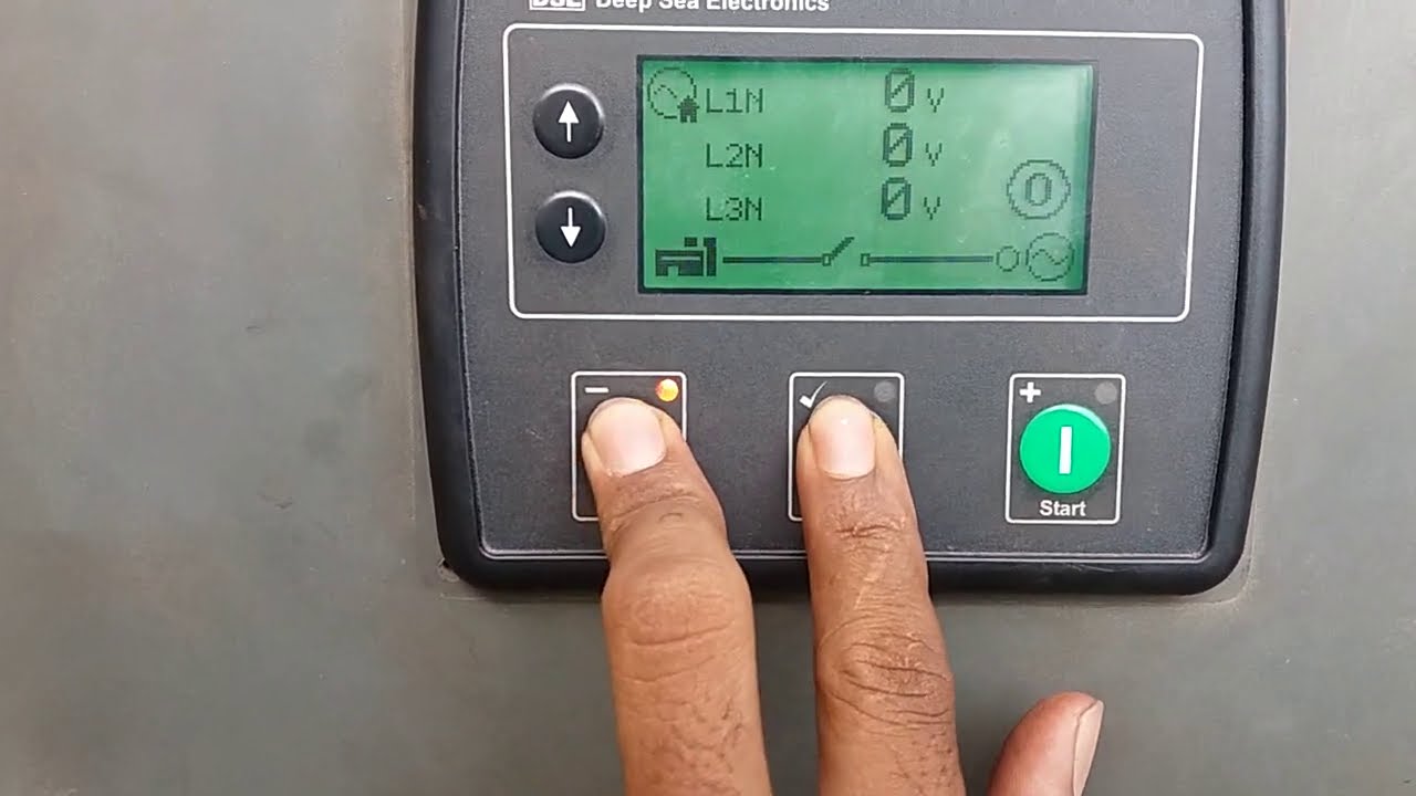 Deixando a entrada digital A em modo leitura - DSE4510